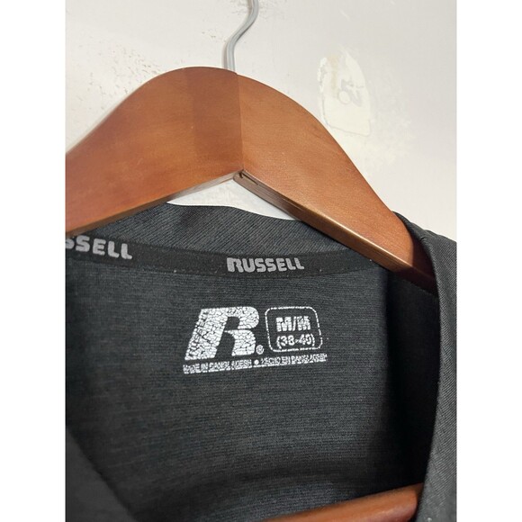 Russell Mens Medium Charcoal Gray UCF Dri fit Tshirt Crewneck - Picture 3 of 6